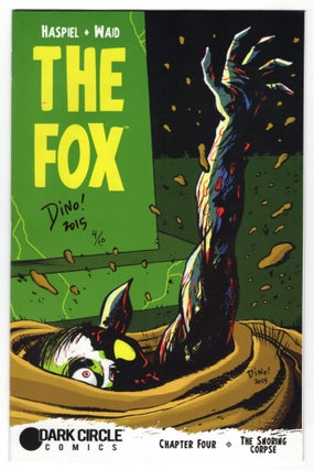 Item #33032 The Fox No. 4. (Signed Limited Edition with COA). Dean Haspiel, Mark Waid