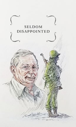 Seldom Disappointed: A Memoir. (Signed Copy with Original Drawing by Ernest Franklin).