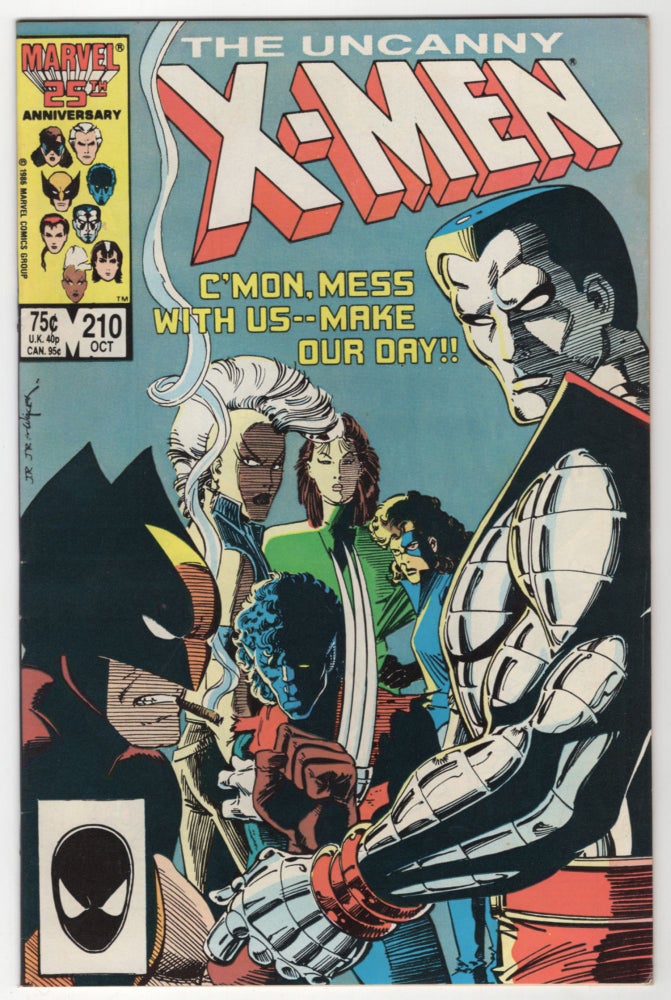 Item #33166 The Uncanny X-Men #210. Chris Claremont, John Romita, Jr.