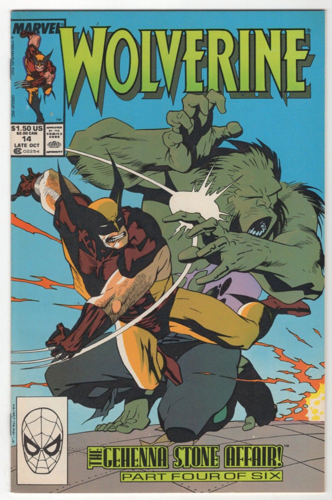 Item #33179 Wolverine #14. Peter David, John Buscema.