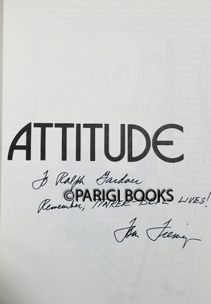 Attitude: An Adult Paperdoll Book. (Signed Presentation Copy).
