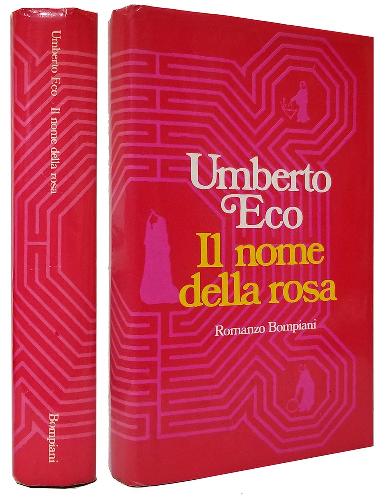 Item #33241 Il nome della rosa. Umberto Eco.