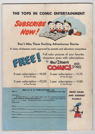 Walt Disney's Comics and Stories #116.