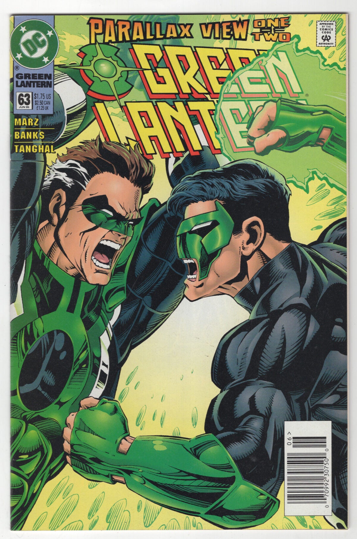 Green Lantern #63 Newsstand Edition | Ron Marz, Darryl Banks