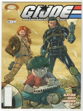 Item #33276 G. I. Joe #16 Not for Resale Edition + Signed Copy of Regular Issue. Josh Blaylock,...
