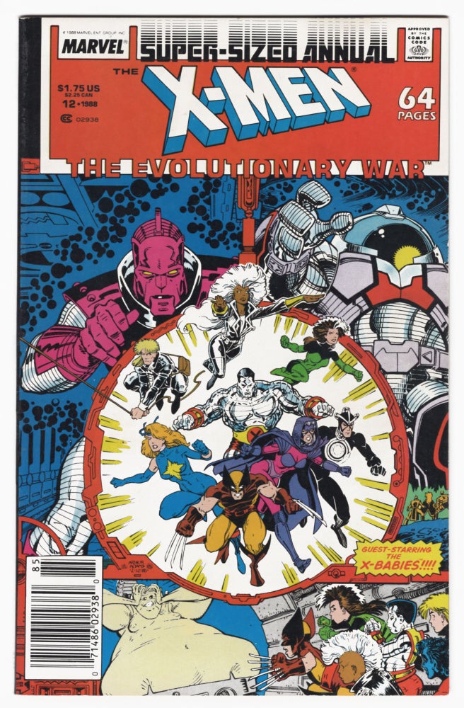 Item #33277 X-Men Annual #12 Newsstand Edition. Chris Claremont, Arthur Adams.