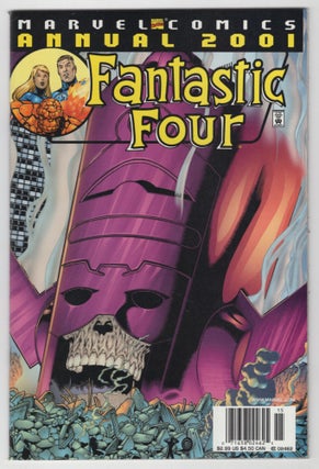 Item #33278 Fantastic Four Annual 2001 Newsstand Edition. Carlos Pacheco, Kevin Maguire