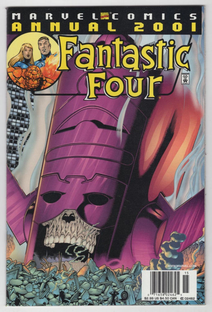 Item #33278 Fantastic Four Annual 2001 Newsstand Edition. Carlos Pacheco, Kevin Maguire.