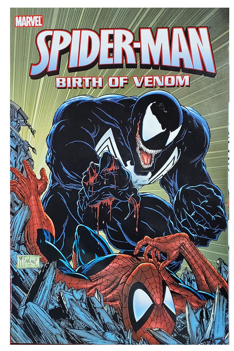 First　of　Spider-Man:　Birth　McFarlane　Venom　Todd　Edition