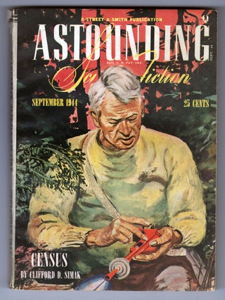 Item #33661 Census in Astounding Science Fiction September 1944. Clifford D. Simak