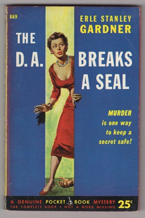 Item #33793 The D. A. Breaks a Seal. Erle Stanley Gardner