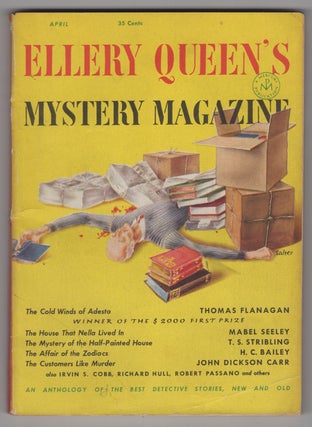 Item #33799 Ellery Queen's Mystery Magazine April 1952. Ellery Queen, ed