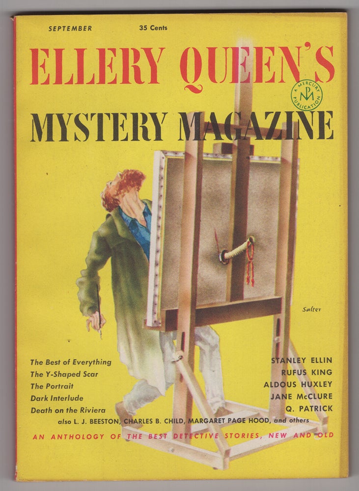 Item #33803 Tom Sawyer Detective Part Two in Ellery Queen's Mystery Magazine September 1952. Mark Twain.