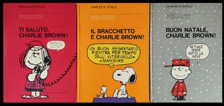 Item #33826 Peanuts Eight Volume Collection. (C'era una volta Charlie Brown. Ti saluto, Charlie...