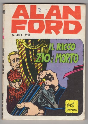 Item #33843 Alan Ford #48. Il ricco zio e' morto. Max Bunker, Magnus, Luciano Secchi, Roberto...