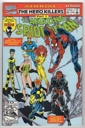 Item #33849 The Amazing Spider-Man Annual #26. David Michelinie, Scott McDaniel