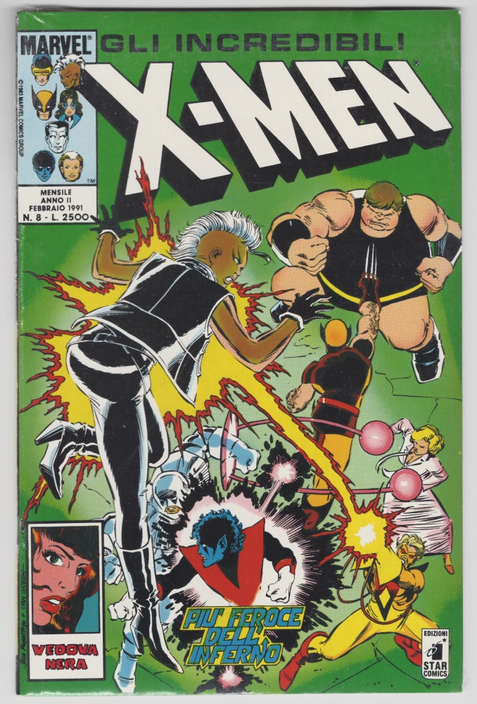 Item #33860 Gli incredibili X-Men #8. (In the Original Publisher's Shrinkwrap). Chris Claremont, John Romita, Jr.