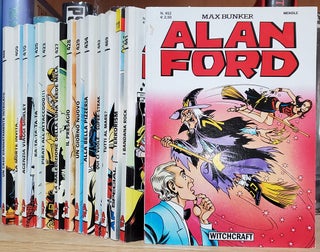 Item #33862 Alan Ford Fourteen Issue Run. Max Bunker, Luciano Secchi