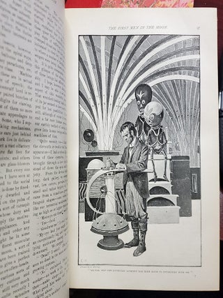 The First Men in the Moon Complete in Cosmopolitan Vol. 30 and 31.