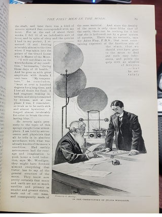 The First Men in the Moon Complete in Cosmopolitan Vol. 30 and 31.