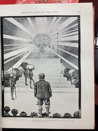The First Men in the Moon Complete in Cosmopolitan Vol. 30 and 31.