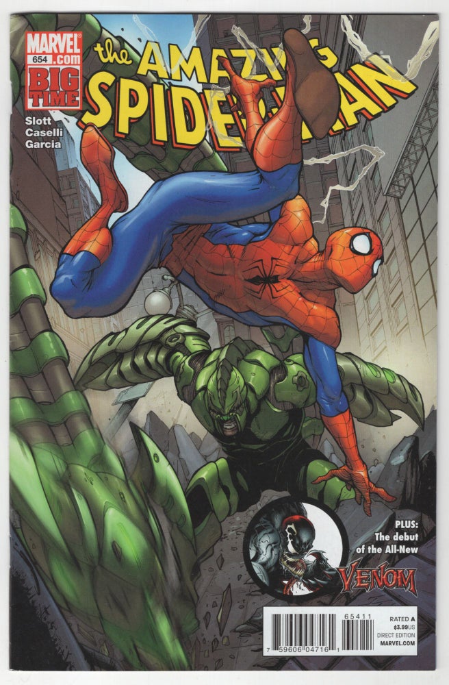 Item #33887 The Amazing Spider-Man #654. Dan Slott, Stefano Caselli.