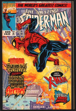 Item #33901 The Amazing Spider-Man #425. Tom DeFalco, Steve Skroce
