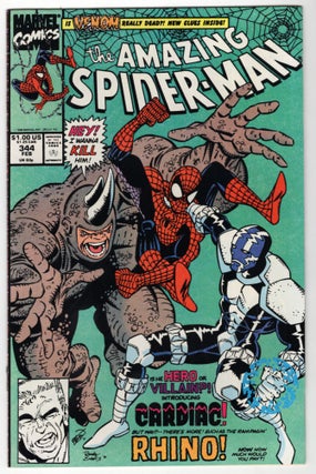 Item #33933 The Amazing Spider-Man #344. David Michelinie, Erik Larsen