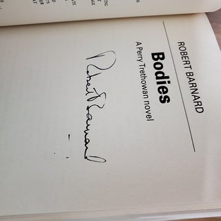 Bodies: A Perry Trethowan Novel. (Signed Copy).