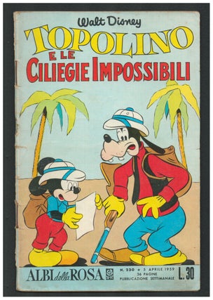 Albi della Rosa Thirteen Issue Run. (Italian Silver Age Disney Comics. Pier Lorenzo and De Vita.