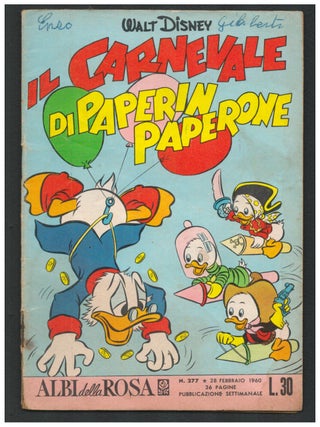Albi della Rosa Thirteen Issue Run. (Italian Silver Age Disney Comics).
