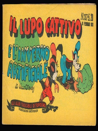 Item #33988 Albi tascabili di Topolino #137 - Il lupo cattivo e l'inverno artificiale. (Li'l Bad...