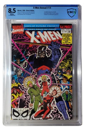 Item #34004 The X-Men Annual #14 CBCS 8.5. Chris Claremont, Arthur Adams