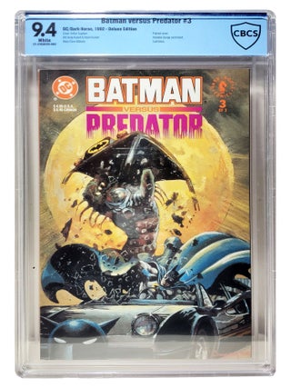 Item #34007 Batman vs. Predator #3 CBCS 9.4. Dave Gibbons, Adam Kubert, Andy Kubert
