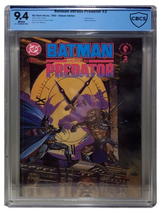 Item #34008 Batman vs. Predator #2 CBCS 9.4. Dave Gibbons, Adam Kubert, Andy Kubert