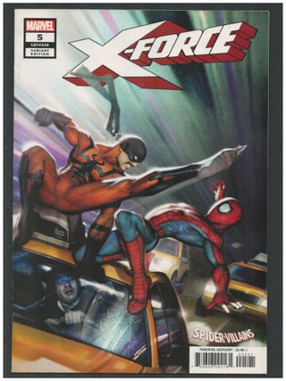 Item #34035 X-Force #5 Ryan Brown Variant Cover. Ed Brisson, Damian Couceiro