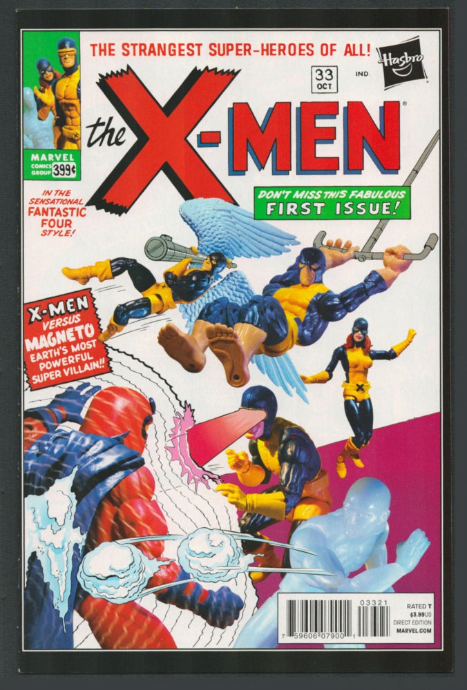 Item #34038 All New X-Men #33 Hasbro Variant Cover. Brian Michael Bendis, Mahmud Asrar.