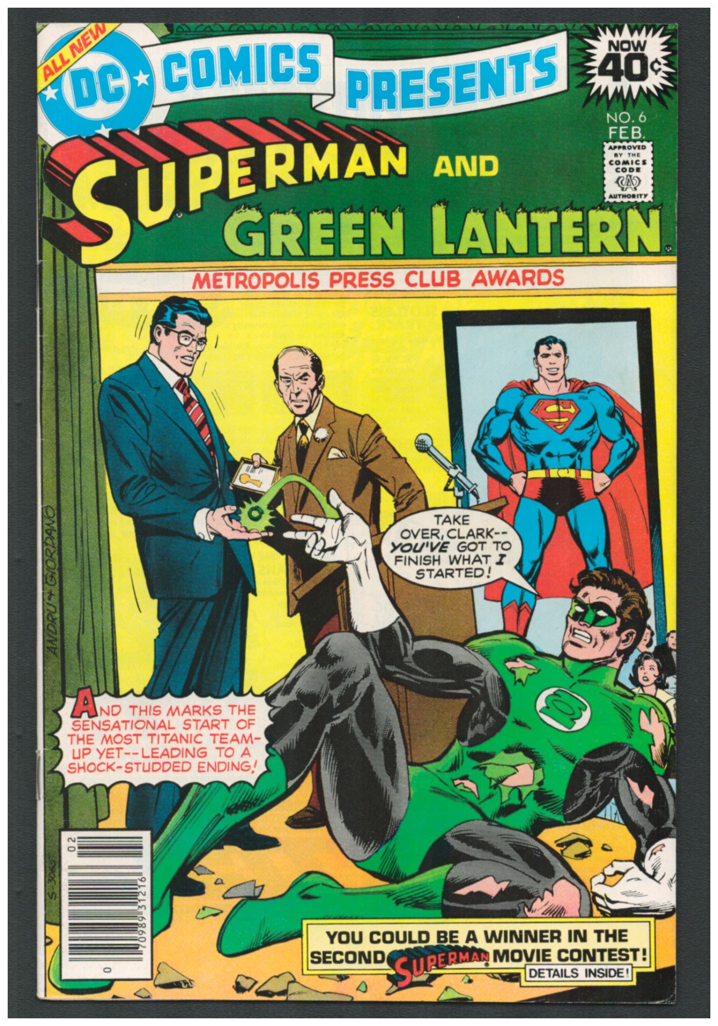 DC Comics Presents #6 Superman and Green Lantern by Paul Levitz, Curt Swan  on Parigi Books