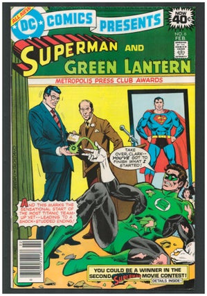 Item #34041 DC Comics Presents #6 Superman and Green Lantern. Paul Levitz, Curt Swan