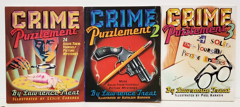 Item #34051 Crime and Puzzlement Three Volume Set. Lawrence Treat.