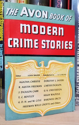Item #34057 The Avon Book of Modern Crime Stories. John Rhode, ed., Agatha Christie, Austin R....