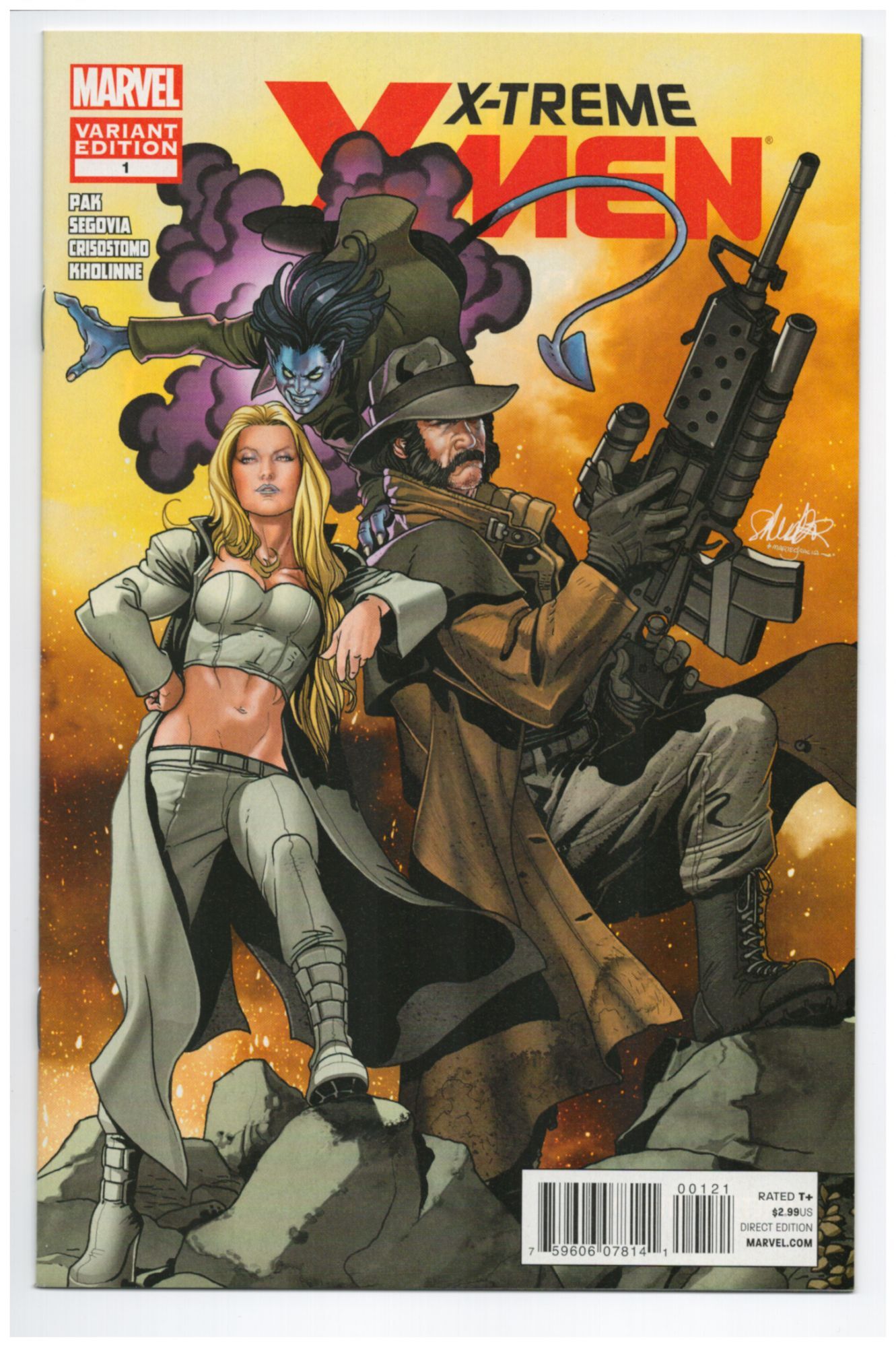 X-Treme X-Men #1 Variant Cover | Greg Pak, Stephen Segovia | First