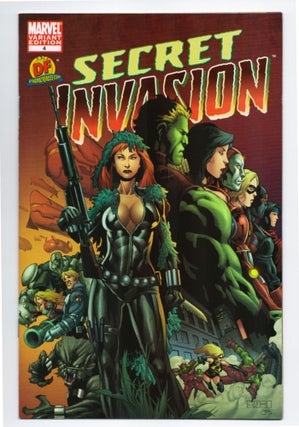 Item #34115 Secret Invasion #4 Dynamic Forces Exclusive Variant Cover. Brian Michael Bendis,...