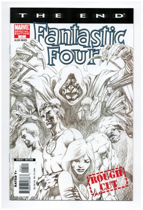 Item #34135 Fantastic Four: The End Roughcut #1 Variant Cover. Alan Davis