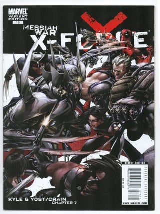 Item #34136 X-Force #16 Variant Cover. Christopher Yost, Clayton Crain