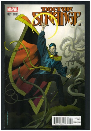 Item #34173 Doctor Strange #1 Variant Cover. Jason Aaron, Chris Bachalo