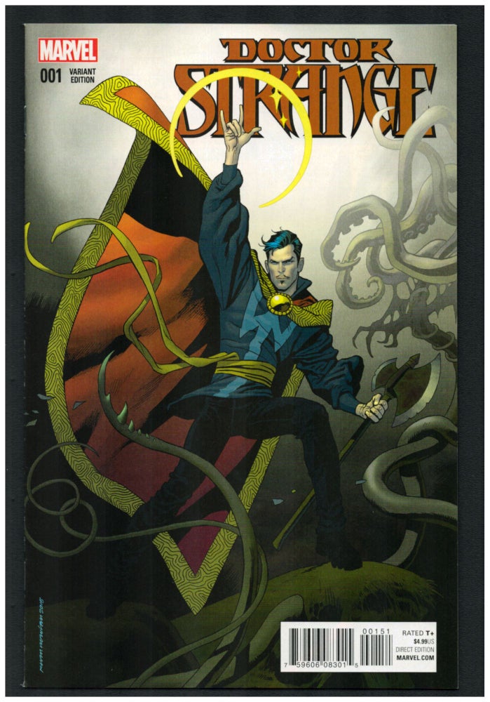 Item #34173 Doctor Strange #1 Variant Cover. Jason Aaron, Chris Bachalo.