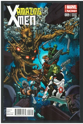 Item #34186 Amazing X-Men #9 Variant Cover. Craig Kyle, Chris Yost, Carlo Barberi