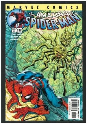 Item #34193 The Amazing Spider-Man #32 (473). J. Michael Straczynski, John Romita, Jr