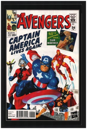 Item #34206 Avengers #36 Variant Cover. Jonathan Hickman, Stefano Caselli